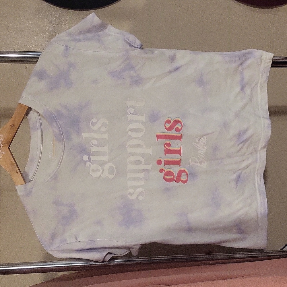 Tye dyed Barbie shirt